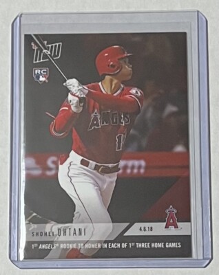 shohei ohtani topps 2018 ルーキー 初期 初ホームラン s-l400.jpg
