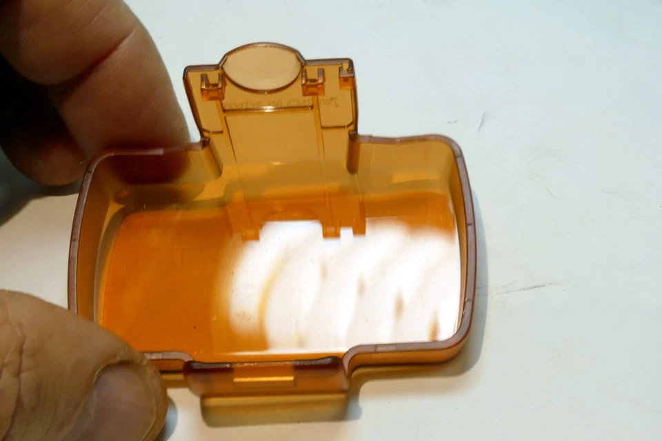 Amber warm Color Filter SCF-E3 Flash filter Speedlite 600EX II-RT - OEM Genuine - Image 4 of 4