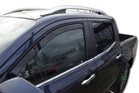 Windabweiser Regenabweiser Heko FüR Nissan Navara Ab 2014 4-TüRer 2-Tlg
