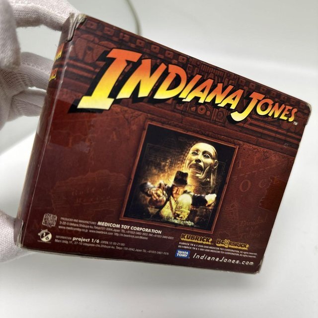 MEDICOM TOY - MEDICOM TOY メディコムトイ BE@RBRICK ベアブリック INDIANA JONES インディ ジョーンズ ゴールド フィギュア 人形 400% MEDICOM TOY (メディコムトイ) BE@RBRICK ベアブリック INDIANA