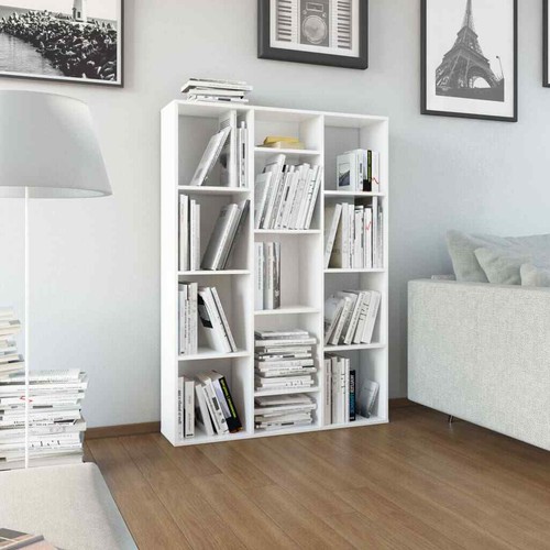 Raumteiler Bücherregal Raumtrenner Standregal Wandregal mehrere Auswahl vidaXL - Bild 16 von 70