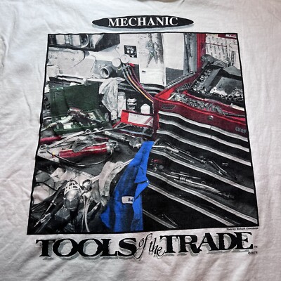 Vintage Tools Of The Trade T Shirt Size XXL | eBay