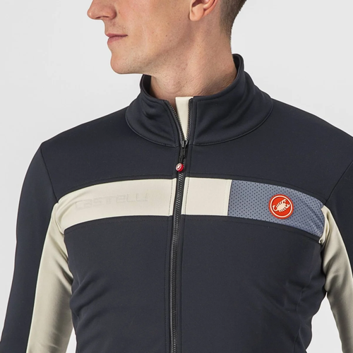 CASTELLI MEN MORTIROLO 6S GORE-TEX JACKET CYCLING JERSEY FLEECE TOP SIZE M,L - Picture 5 of 6
