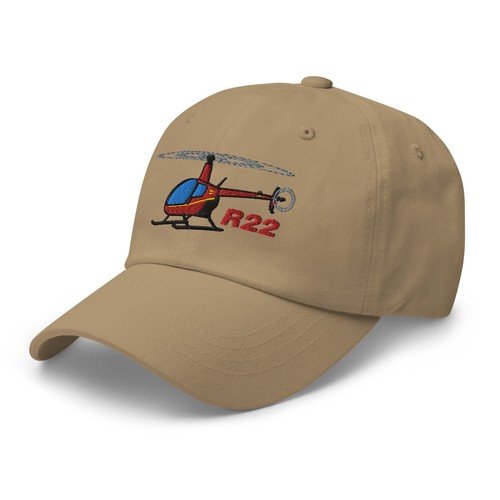Gorra clásica bordada Flyboy Toys Robinson R22 - agrega tu N# - Imagen 12 de 20