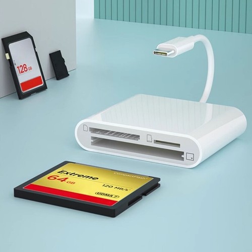 Type C Card Reader Type C Card Reader Adapter for Phone 15/16 for SDTFCF - Zdjęcie 2 z 8