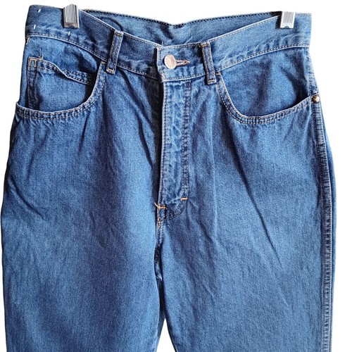 27x34 Britannia Tue Vintage 70's High-Waisted Disco Boho Denim Indigo Denim - Picture 4 of 7
