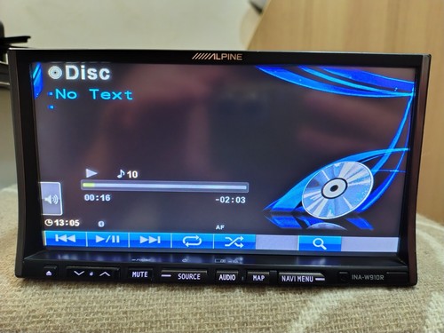 Alpine INA-W910R Car Stereo Mobile Media Station Fully Working Good Shape - Imagen 11 de 24