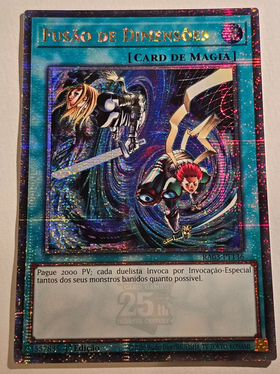 Dimension Fusion (V.2 - Quarter Century Secret Rare○YUGIOH
