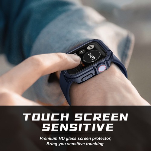 Full Cover Case Displayschutzfolie für iWatch Apple Watch Ultra Series 9 8 7 6 SE - Bild 41 von 73