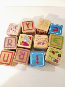 winnie the pooh wooden blocks