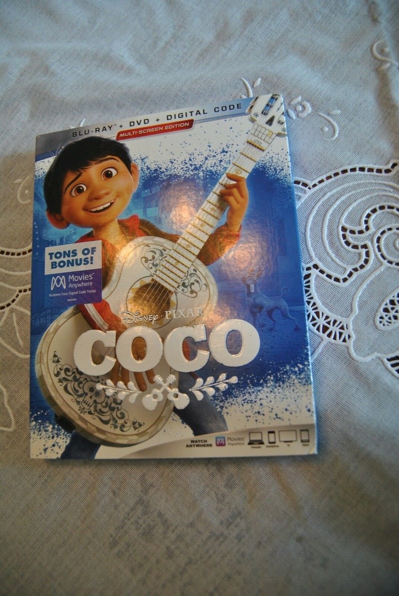 Blu Ray-DVd-Digital Code tons of bonus The Movie COCO | eBay