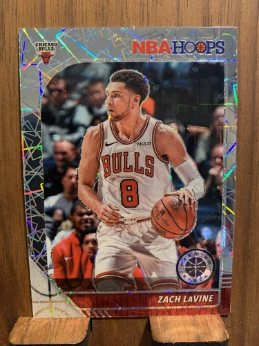 2019-20 Panini NBA Hoops Premium Stock - Silver Lazer Prizm #25 Zach LaVine