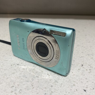 Canon IXUS 105 Compact Digital Camera PC1469 (blue)(with Genuine