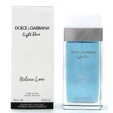 Light Blue Italian Love By Dolce & Gabbana TESTER 3.3 oz. Eau de Toilette Women 