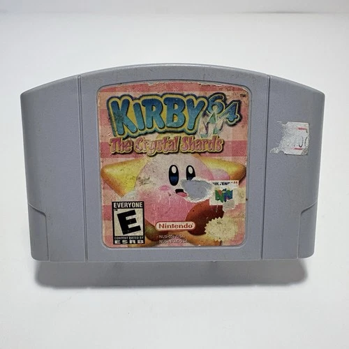 Kirby 64 The Crystal Shards Nintendo 64 N64 Tested Authentic Poor Condition
