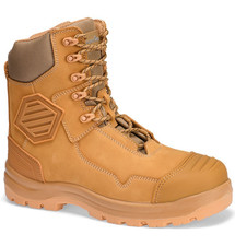 Image of MENS NUBUCK WATERPROOF COMBAT SAFETY WORK BOOTS COMPOSITE TOE CAP MILITARY SIZE