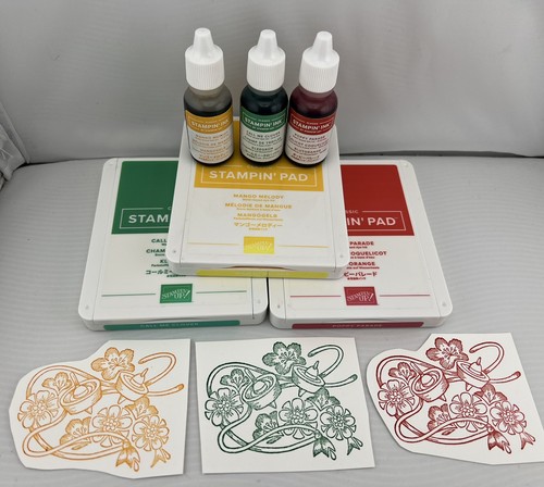 Konvolut 3 Stampin' Up! Stempelkissen und Minen GEBRAUCHT!!