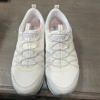 skechers air cooled memory foam slip on womens shoes Size 7