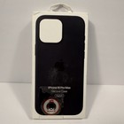 iPhone 16 Pro Max Authentic Apple Silicone Case With MagSafe Black $49