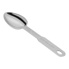 Vollrath 1/8 Cup Stainless Steel Measuring Scoop One Piece Portion Kitchen Tool