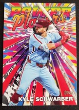 KYLE SCHWARBER 2025 Topps Series 1 Celebration #PP-5 Power Players PHILLIES!!!!!