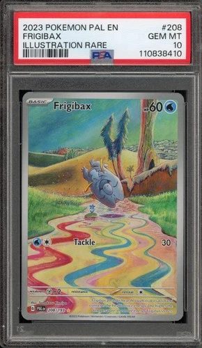 Pokemon Frigibax Paldea Evolved Illustration Rare #208 PSA 10 Gem Mint