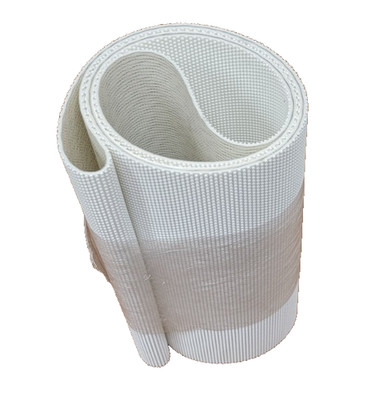 Marel 4266883 Conveyor Belt, 11'' x 61'', rough top, food processing grade