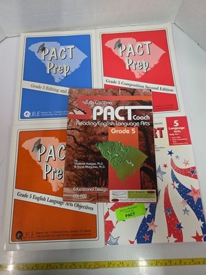 South Carolina PACT Prep Books Fifth Grade English Language Arts Test Coach