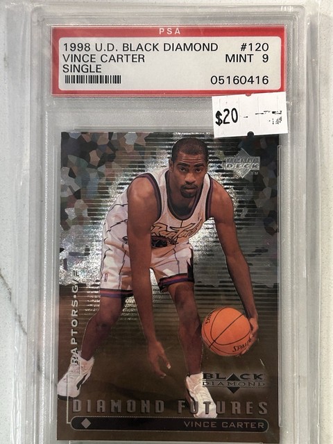 Vince Carter 1998 Upper Deck Black Diamond