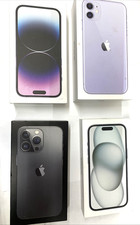 Lot of 4 Empty Box OEM Apple 14 Pro 11 13 Pro 15  No Phone Included