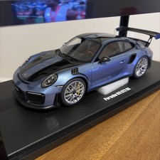 GT Spirit Porsche 911 (991/2) GT2 RS 2021 Light Blue met- Carbon LE1999 1/18 New
