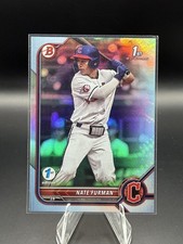 2022 Bowman Draft 1st Edition #BD-182 Nate Furman Sky Blue