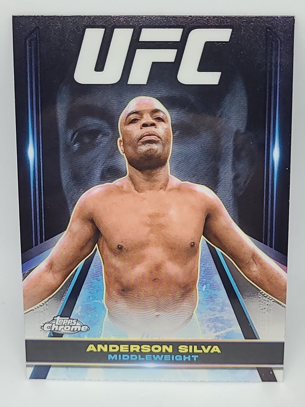 2024 Topps Chrome UFC - Supergiant Anderson Silva #SUG-13 Refractor