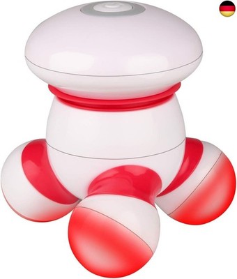 Cotsoco Mini-Handmassagegerät, tragbar, vibrierend, mit LED-Licht, ideal für H