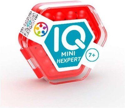 SmartGames IQ Mini Hexpert Puzzle Game | Logic & Brainteaser For Ages 7+, SG 402