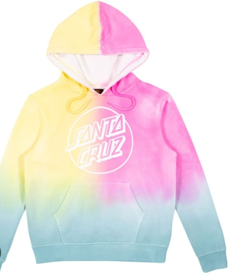 Santa Cruz Tie Dye Dot Hoodie - image 2 of 2