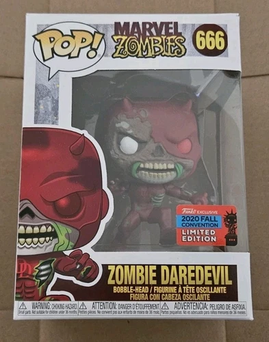 Funko Pop Marvel Zombie Daredevil #666 2020 Fall Convention Exclusive
