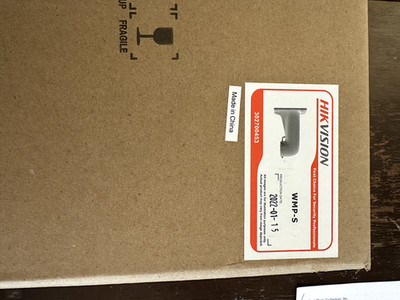 Original Hikvision CBS Conduit Base Junction Box Dome Camera Mounting Bracket