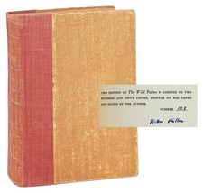 Product Image: William Faulkner / The Wild Palms / Limited Edition Signed 1939 WW2 Library copy
