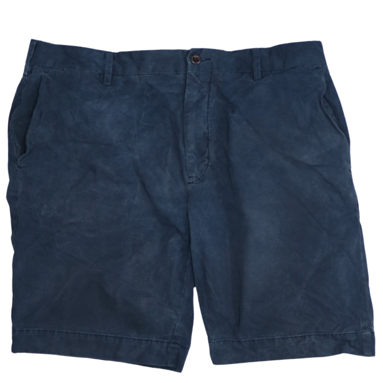 Polo Ralph Lauren Mens Shorts Navy Blue Lightweight Nylon Chino Zip Pockets L