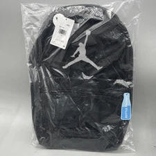 Air Jordan Air Jumpman Mesh Backpack Black Book Bag Brand New