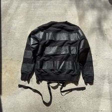 Marcelo Burlon Sweater Mens Medium Black 100 Cotton Sweatshirt