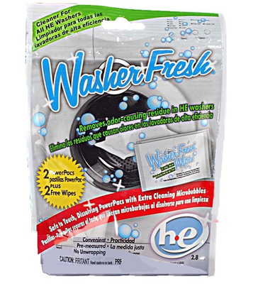 #ad #ad WasherFresh Washing Machine Cleaner Cleans Front 1 Count Pack of 4 White $12.24