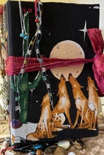 Country Western SouthWestern Farmlife Handmade Junk Journal  Diary  Book 60Pages