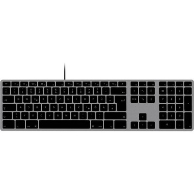 Matias Matias Wired USB-C  Keyboard for Mac - Space Gray - German Version USB
