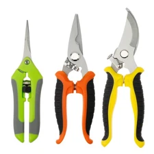 Stainless Steel Garden Shears Set - Multi-Purpose for Pruning & Gardening Tasks