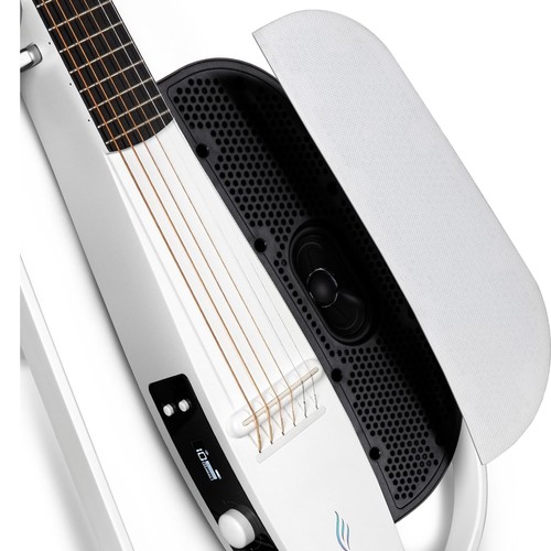 Enya NEXG 2 Carbon Fibre Acoustic Smart Guitar - V1 Upgrade - White - Picture 13 of 16