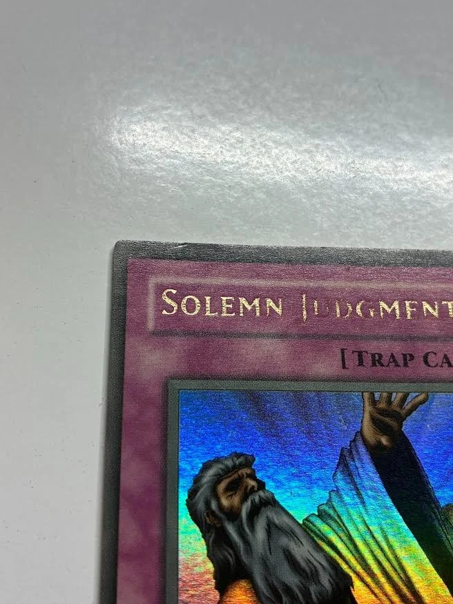 USA Seller  Yugioh Solemn Judgment MRD-127 Metal Raiders 1st Edition MP - Image 3 of 4