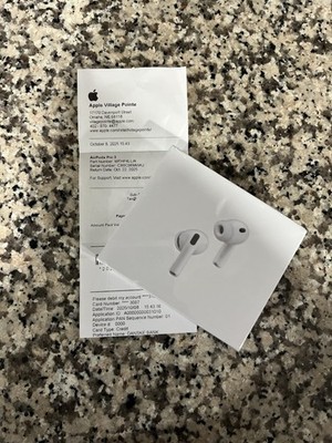 Apple AirPods Pro 3 White Wireless Bluetooth In-Ear Earbuds w/Charging Case Mic