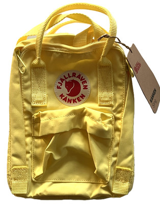 FJALLRAVEN Kanken Sling Corn Yellow Mini Backpack Bag # 23797 *NEW*